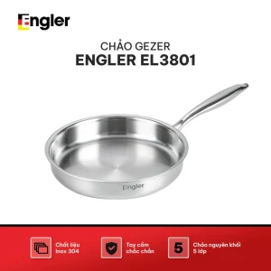 Chảo Inox Đồi Mồi Engler EL3801