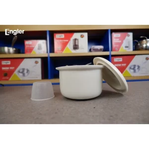 ruột sứ tráng men của Nồi Nấu Cháo Chậm Engler EL001