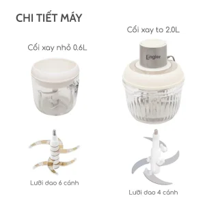 Máy Xay Thịt 2 Cối Engler EL5146